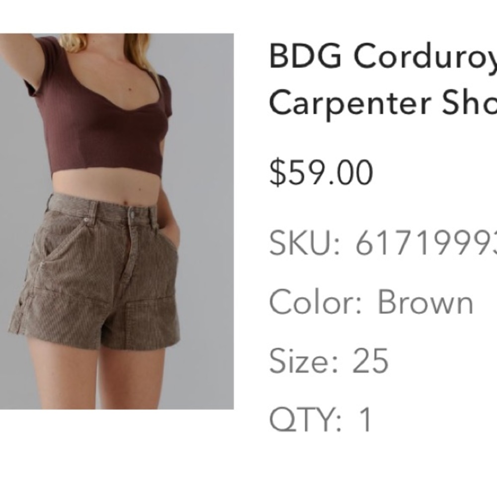 urban outfitters shorts